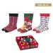Univerzálne vianočné ponožky MICKEY MOUSE, Sada 3ks