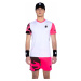 Men's T-Shirt Hydrogen Tech Camo Tee White/Fuchsia Fluo