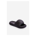 Women's light foam slippers on the platform Black Milton