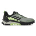 Pánska nízka turistická obuv ADIDAS Terrex AX4 GTX silver green core black crystal jade