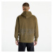 Mikina Tommy Jeans Relaxed Tonal Badge Hoodie Drab Olive Green