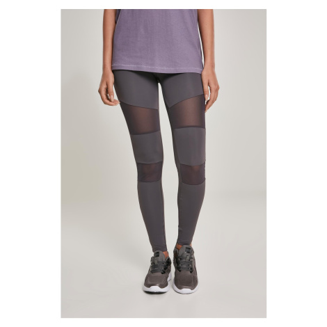 Women's Tech Mesh Leggings - Dark Grey Urban Classics