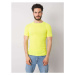 Pánske tričko 2474.86 - FPrice neon-žlutá