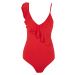 DEFACTO Strappy Frill Detail Swimsuit