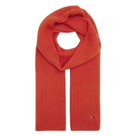 Tommy Hilfiger Šál - PIMA COTTON SCARF oranžový