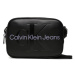 Calvin Klein Jeans Kabelka Sculpted Camera Bag18 Mono K60K610275 Čierna