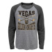 Vegas Golden Knights detské tričko s dlhým rukávom Cross Stick Ls Triblend Raglan