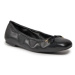 Stuart Weitzman Baleríny Bardot Bow Flat SG577 Čierna