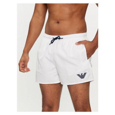 Emporio Armani Underwear Plavecké šortky 211752 4R438 00010 Biela Regular Fit