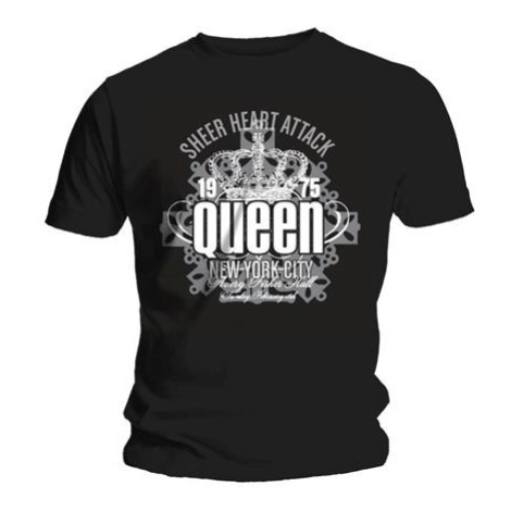 Queen tričko Sheer Heart Attack Čierna