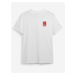 Trendyol White Text Printed Regular/Normal Cut T-shirt