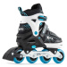 SFR Pulsar Adjustable Children's Inline Skates - Blue - UK:12J-2J EU:30.5-34 US:M13J-3
