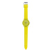 AURIOL Dámske náramkové hodinky so silikónovým remienkom (žltá)