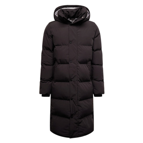 Superdry Zimný kabát  čierna
