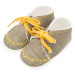 Dojčenské capačky tenisky New Baby jeans mustard 3-6 m 3-6 m, 20C45760