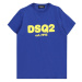 DSQUARED2 Tričko  modrá / žltá