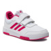 Adidas Sneakersy Tensaur Sport 2.0 Cf K GW6451 Biela