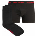 Jack&Jones Pánska sada - boxerky a ponožky JACRON 12205034 Black S