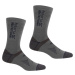 Pánske ponožky Regatta RUH041 2 Pair Wool Hiker N20 sivé Šedá 43-47