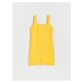 Reserved - Ľanové šaty - Žltá