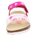 SUPERFIT Sandále  ružová / biela