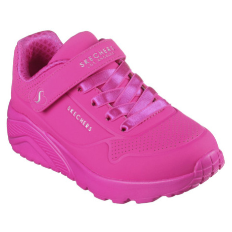 Detská rekreačná obuv SKECHERS Uno Lite K hot pink