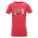 Children's T-shirt nax NAX POLEFO raspberry