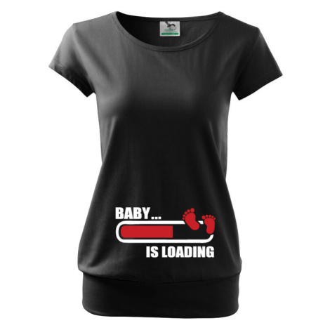 Těhotenské tričko pro budoucí maminky Baby... is loading