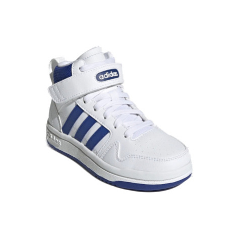 Chlapčenská rekreačná obuv ADIDAS Postmove Mid cloud white royal blue cloud white