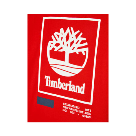 Timberland Blúzka T25S79 S Červená Regular Fit