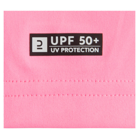 Detské tričko s UV ochranou do vody ružové OLAIAN
