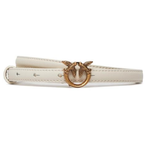 Pinko Opasok Love Berry H1 Belt PE 24 PLT01 102148 A0F1 Biela