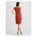 Lauren Ralph Lauren Koktejlové šaty 253906356003 Červená Regular Fit