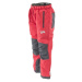 Pidilidi OUTDOOR PANTS Dievčenské outdoorové nohavice, červená, veľkosť