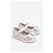 Children's ballerinas with Velcro bow White Halle