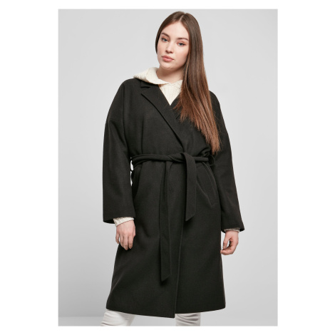 Women's oversized classic coat black Urban Classics