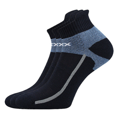 VOXX Svietiace ponožky tmavomodré 3 páry 114776