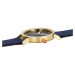 Mondaine A660.30360.40SBQ Classic Blau und Gold 40mm 3ATM