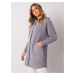 Šedý teddy coat Carolyn MBM-PL-1518.95P-grey