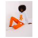 Ecru-Orange Jetted Tracksuit