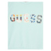 Guess Mikina N4GQ04 KA6R3 Modrá Regular Fit