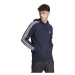 adidas ESSENTIALS FRENCH 3-STRIPES HOODIE Pánska mikina, tmavo modrá, veľkosť