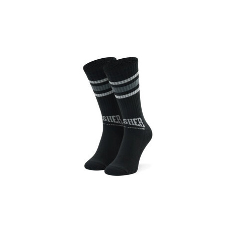 HUF Ponožky Vysoké Unisex Center Field Sock SK00722 Čierna