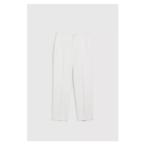 Women's trousers MOODO - white