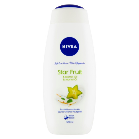 Nivea Ošetrujúci sprchovací gél Star Fruit & Monoi Oil 500 ml