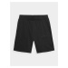 Men's 4F Tracksuit Shorts - Black
