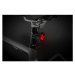 AXA NITELINE T4-R Set predného a zadného svetla na bicykel, čierna, veľkosť