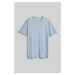 TRIČKO GANT LINEN SS T-SHIRT DOVE BLUE