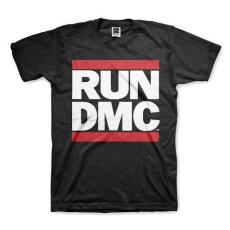 Run DMC Tričko Unisex Logo Unisex Black