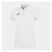 Women's T-Shirt Joma Hobby Women Polo Shirt S/S White